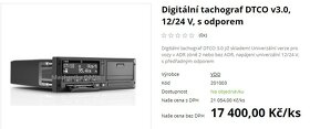 Digitální tachograf DTCO v3.0, 12/24 V - 2