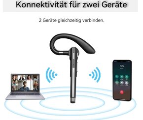 EUQQ BT headset s mikrofonem pro iOS Android smartphony a ta - 2