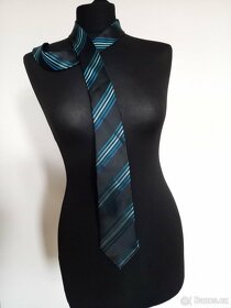 modro černá kravata - 2