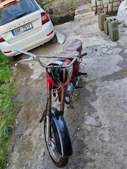 Jawa-ČZ 150 typ 352 (1955) – s doklady + náhradní díly - 2