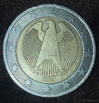 Nabídka mince - 2 Euro Německo 2002 „J“ - 2