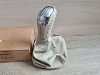NOVÁ Řadící páka Superb 1 Béžová kůže 6q ORIGINÁL - 2