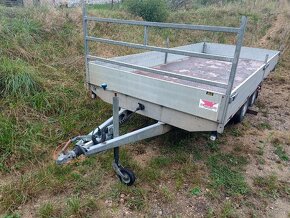přívěsný brzděný vozejk Hapert 2700 kg 4,6x2 - 2