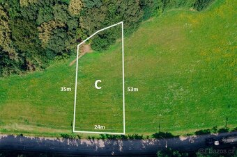 Prodej stavebního pozemku 1011 m², Vyškov - Opatovice - 2