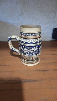 starožitný Keramický korbel - 2