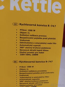 Rychlovarná konvice Rohnson 1l - 2