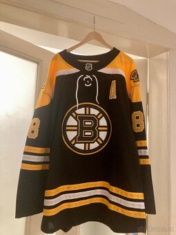Hokejovy dres david pastrnak 88 vyšívaný - 2