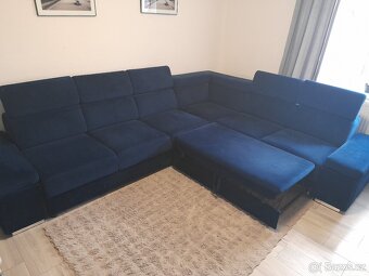 Prodám. Rozkládací. Rohovou sedací soupravu - 2