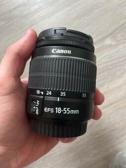 Canon EOS 600D set - 2 objektivy - brašna - 2