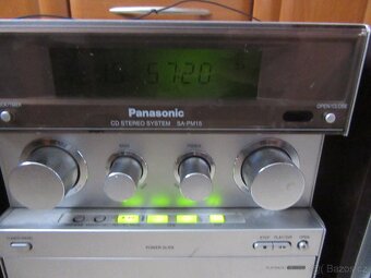 Nabízím minivěž Panasonic SA-PM15. Radio hraje pěkně a přehr - 2