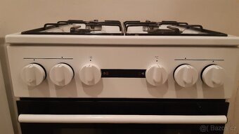Kombinovaný sporák MORA K 140AW+plynová hadice - 2