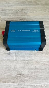 Měnič napětí z 12/230V, 1500W, bezdrátové ovládání CRW80 - 2