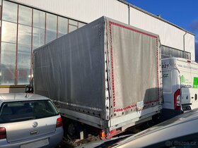 Plachtová nástavba z Peugeot Boxer 10x EU paleta. 4,2x2,26m - 2