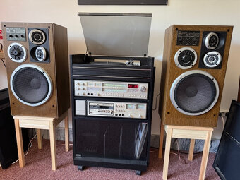 SABA setava-receiver 9241+tape deck 936+gramofon 900 - 2