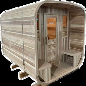 Luxusní Fínska sauna z cedru pro 4-6 osob. - 2