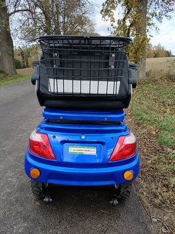 Elektrická tříkolka Elektropower de LUXE 5 - jen 8 km - 2