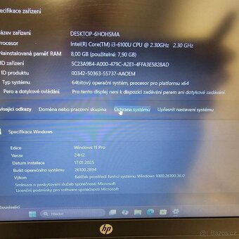 13) HP ProBook 450 G3 - i3-6100U / 8GB / 256GB / 15,6" FHD  - 2