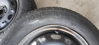 Zimní kola Fabia 5x100, 185/65 R14 - 2