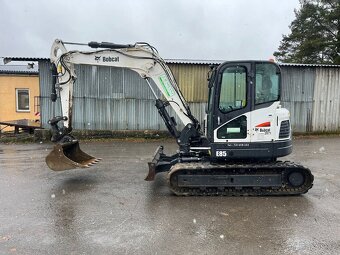 Pásový bagr Bobcat E85, r.v. 2015, 4.806 Mth - 2