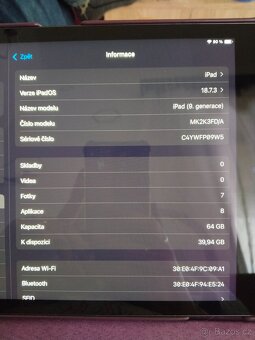 iPad 9 generace 2021 - 2