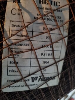 Rabicové pletivo - 2