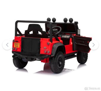 Dětské elektrické auto LAND ROVER Defender 110 SVX - 2