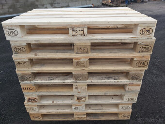 SLEVA..Dřevěné EUR-palety 1200x800 mm. - 2