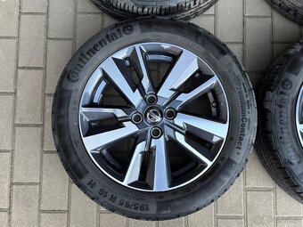 Alu kola Nissan 16 4x100 / pneu 195/55/16 - 2