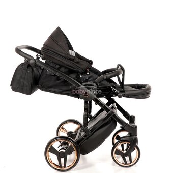 Kombinovaný kočárek Junama Mirror Satin - 2