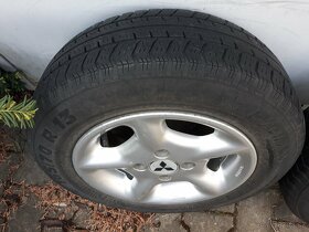 4x ALU disky (elektrony) 5 1/2 J x 13H2ET33, pneu 165/70 R13 - 2