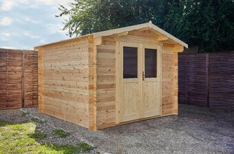 Zahradní domek 3x3 metry, síla 28mm - 2