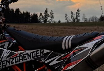 potah sedla ktm smcr 690 2019+ - 2