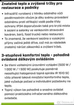Stropní ohřívač - 2