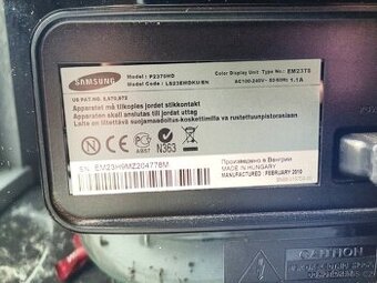 TV + monitor Samsung P2370HD [LS23EMDKU/EN] (23") - 2