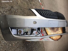 přední nárazník Škoda Octavia 3, III, barva 4K4K - 2