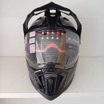 Enduro přilba LS2 Explorer Carbon / Airoh COMMANDER - 2