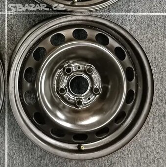 Ocelové disky ET43 5x112 6Jx16 57,1 - Audi, Seat, VW - 2