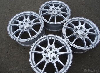 Alu disky origo Mercedes 16", 5x112, ET 49, šířka 6,5J - 2