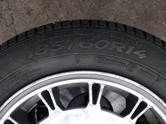 Alu kola 4x100, 6J x R14, 185/60R14 - 2