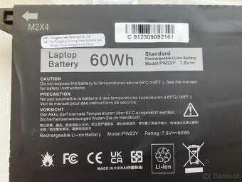 Nová baterie do Dell XPS 13, model 9360 - 2