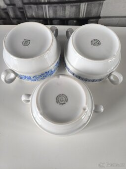 Gastro polévkové porcelánové misky, ČSSR - 2