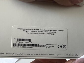 Prodam Apple Watch SE 44mm Silver - 2