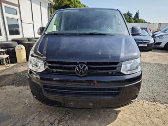 VW MULTIVAN T5 2.0TDI, 103 Kw, 7 MÍST, WEBASTO, KRÁSNÝ,2011 - 2
