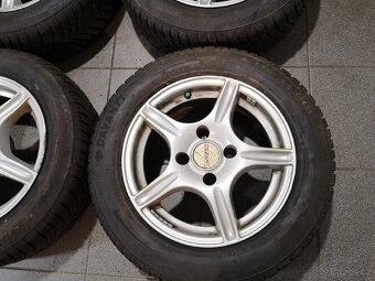 Peugeot 206, C3, Berlingo alu + celoroční 175/65/14. - 2