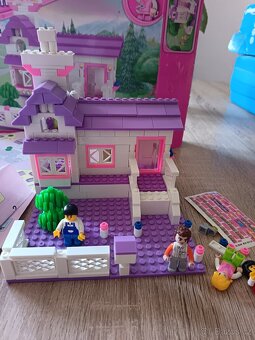 Stavebnice Sluban jako lego dívčí domeček - 2