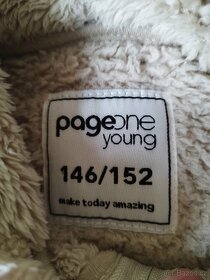 Dívčí plyšová bunda 146-152 - 2