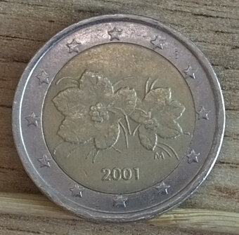 2 Euro - 2001 Finsko  chyboražba ponuknite cenu. 064 - 2