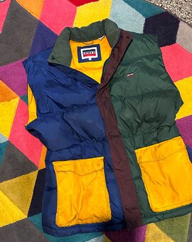 LEVIS STYLOVÁ PARÁDNÍ ZIMNÍ PÁNSKÁ PÉŘOVÁ VESTA XXL-XXXL - 2
