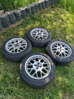 Letní alu sada kol 7,5x16  pneu 195/55R16 4x100 - 2