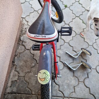 Dětské kolo Dema Drobec 16 věk 3-5let s kolečkama - 2